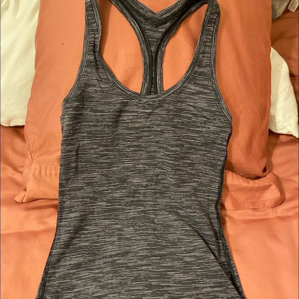 Grey Lululemon tank top